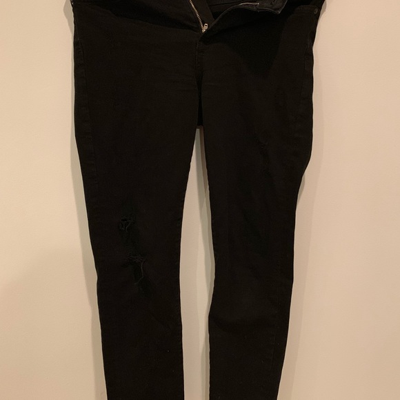 Agolde crop black jeans 27 4 - Picture 3 of 5
